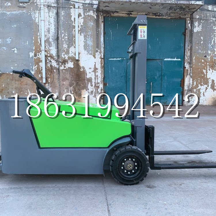 渭南市小型电动叉车1吨2吨步行站驾式电瓶堆高充电装卸车液压升降车铲车